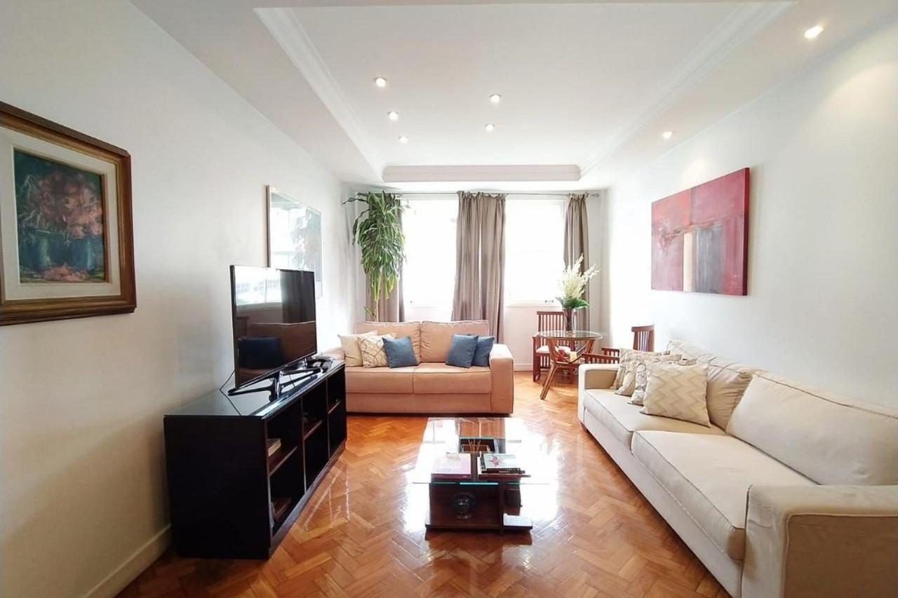 Espacoso 3Qtos No Leblon Com Garagem | Bm 647/405 Rio de Janeiro Exteriör bild